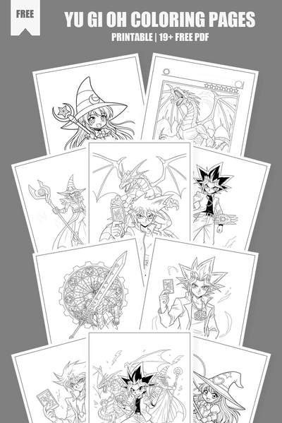 Coloring Pages PDF Pack Cover