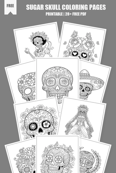 Coloring Pages PDF Pack Cover