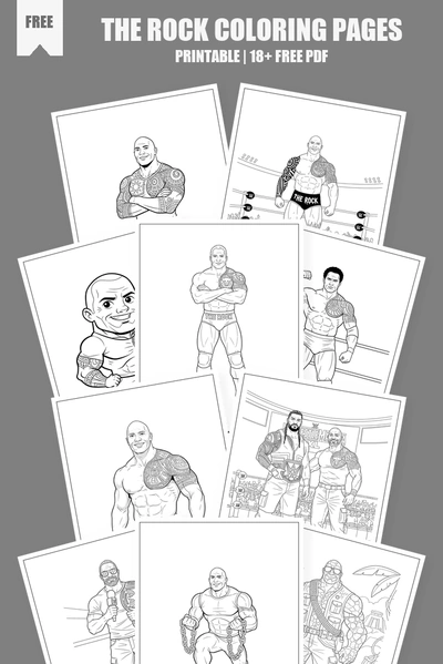 Coloring Pages PDF Pack Cover