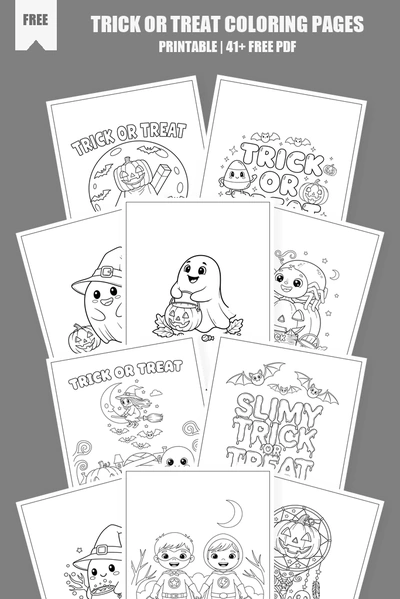 Coloring Pages PDF Pack Cover