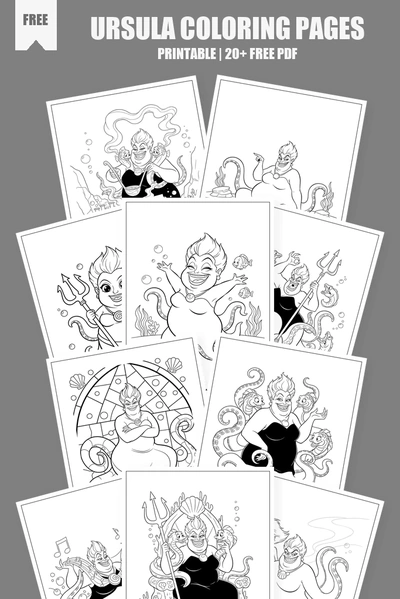 Coloring Pages PDF Pack Cover
