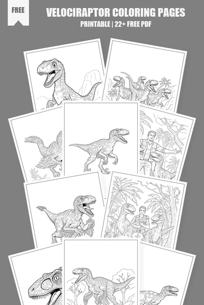 Coloring Pages PDF Pack Cover