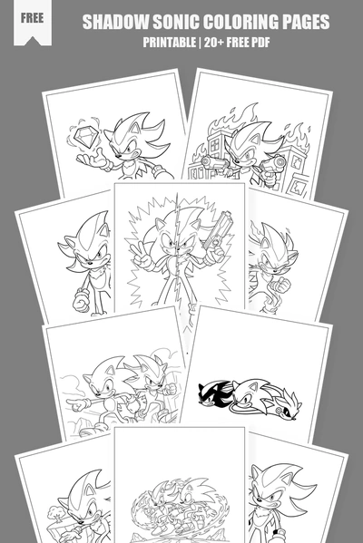 Coloring Pages PDF Pack Cover