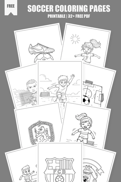 Coloring Pages PDF Pack Cover