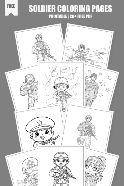 Coloring Pages PDF Pack Cover