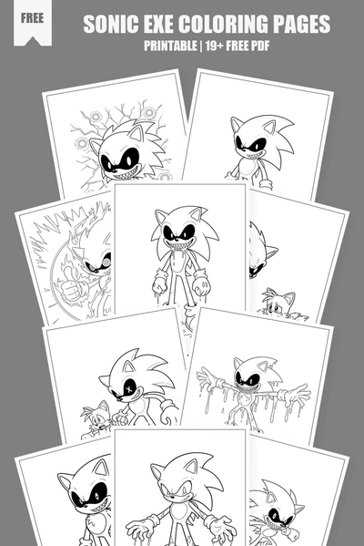 Coloring Pages PDF Pack Cover