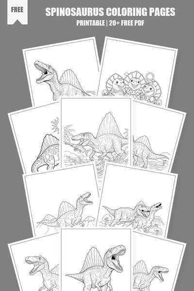 Coloring Pages PDF Pack Cover