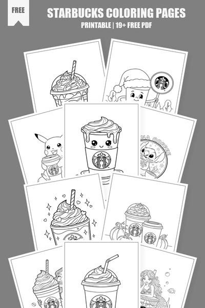 Coloring Pages PDF Pack Cover