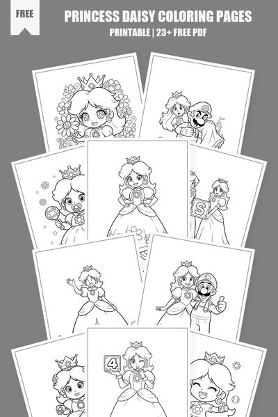 Coloring Pages PDF Pack Cover