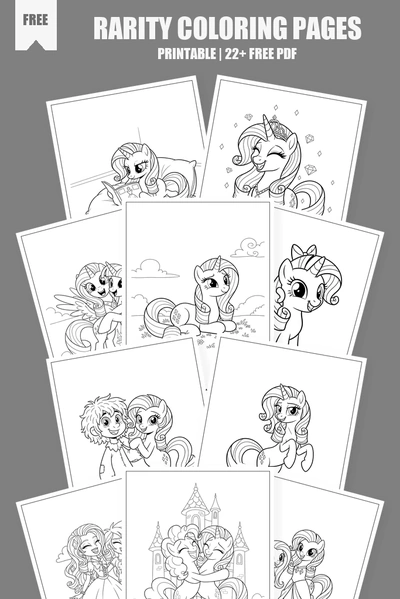 Coloring Pages PDF Pack Cover