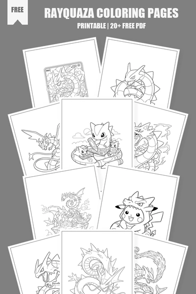 Coloring Pages PDF Pack Cover