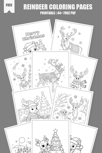 Coloring Pages PDF Pack Cover