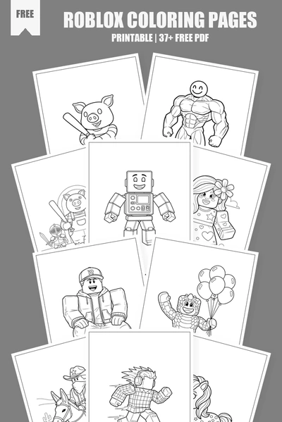Coloring Pages PDF Pack Cover