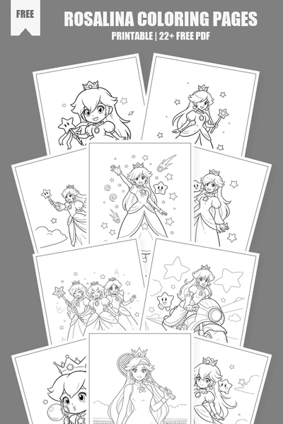 Coloring Pages PDF Pack Cover