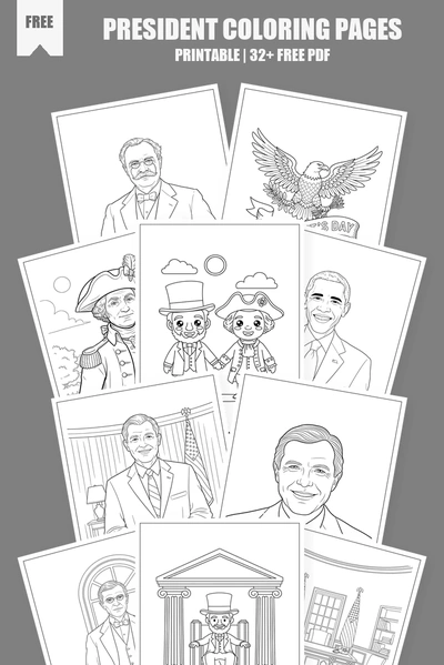 Coloring Pages PDF Pack Cover