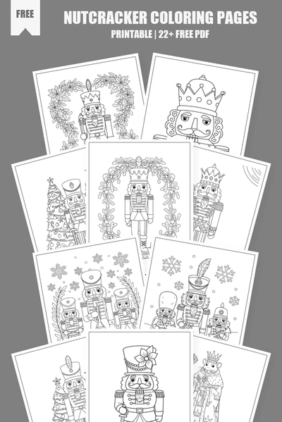 Coloring Pages PDF Pack Cover