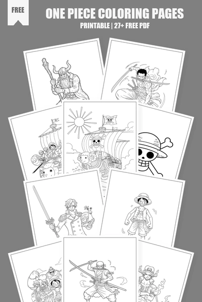 Coloring Pages PDF Pack Cover