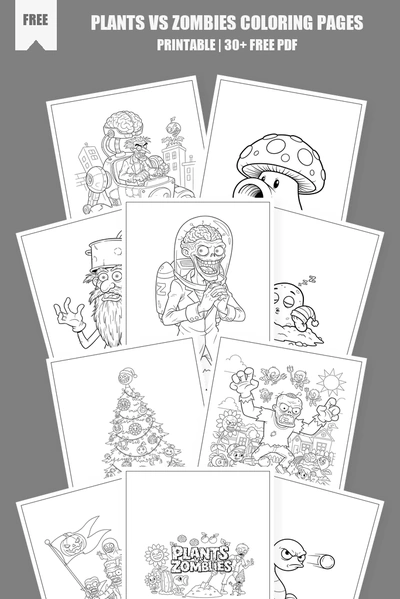 Coloring Pages PDF Pack Cover