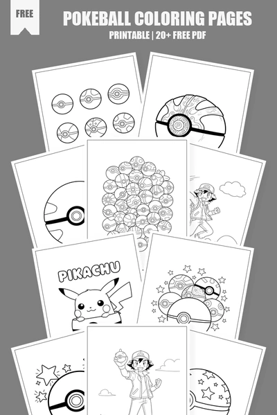 Coloring Pages PDF Pack Cover