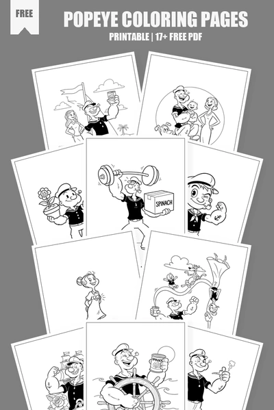 Coloring Pages PDF Pack Cover
