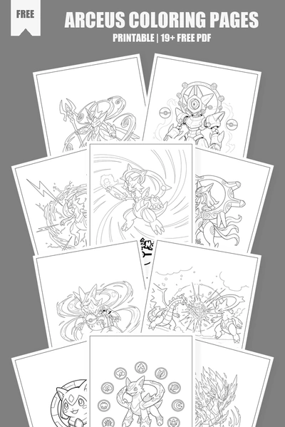 Coloring Pages PDF Pack Cover
