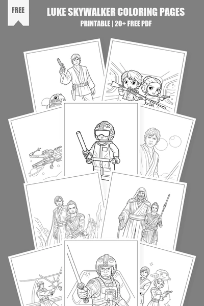 Coloring Pages PDF Pack Cover
