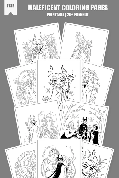 Coloring Pages PDF Pack Cover