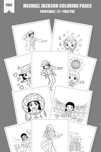 Coloring Pages PDF Pack Cover