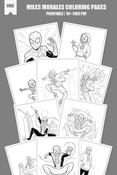 Coloring Pages PDF Pack Cover