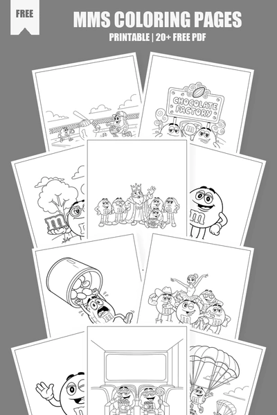 Coloring Pages PDF Pack Cover