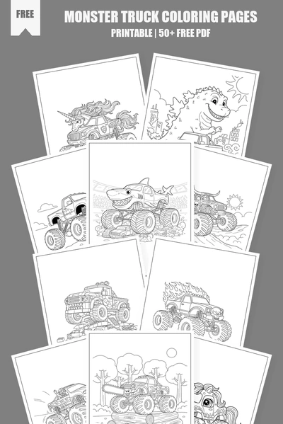 Coloring Pages PDF Pack Cover