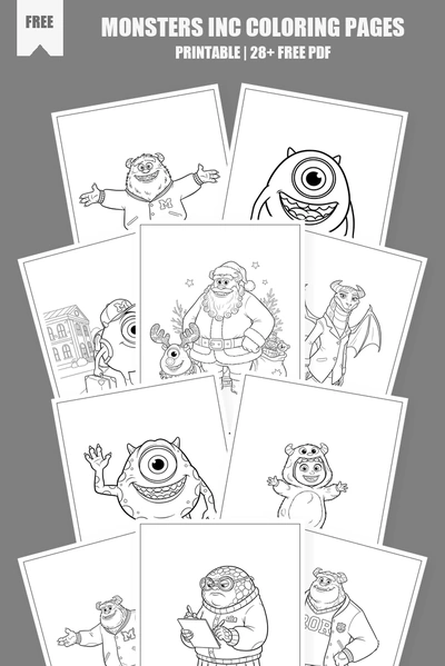 Coloring Pages PDF Pack Cover