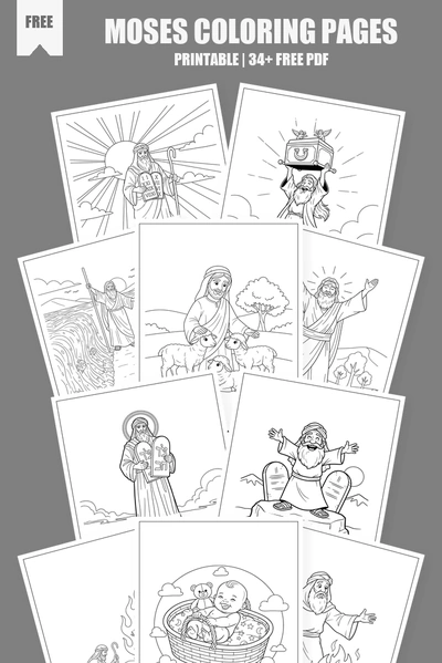 Coloring Pages PDF Pack Cover