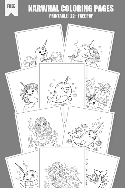 Coloring Pages PDF Pack Cover