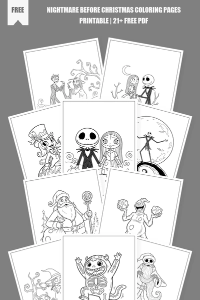 Coloring Pages PDF Pack Cover