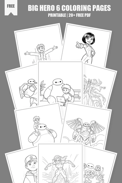 Coloring Pages PDF Pack Cover