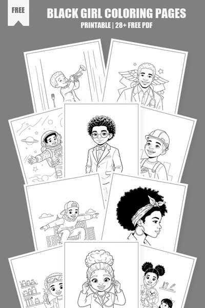 Coloring Pages PDF Pack Cover