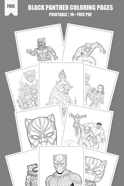 Coloring Pages PDF Pack Cover