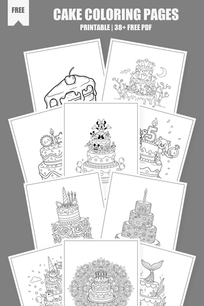 Coloring Pages PDF Pack Cover