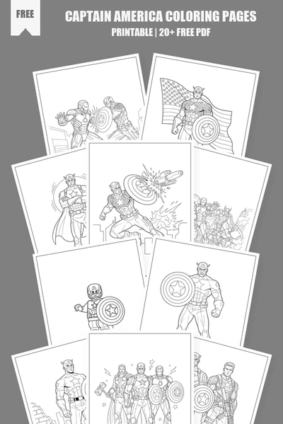 Coloring Pages PDF Pack Cover