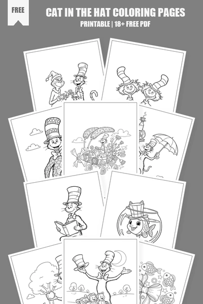 Coloring Pages PDF Pack Cover