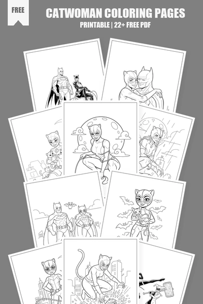 Coloring Pages PDF Pack Cover
