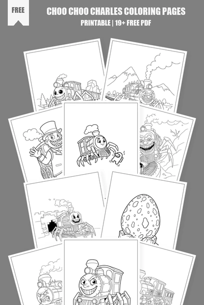 Coloring Pages PDF Pack Cover