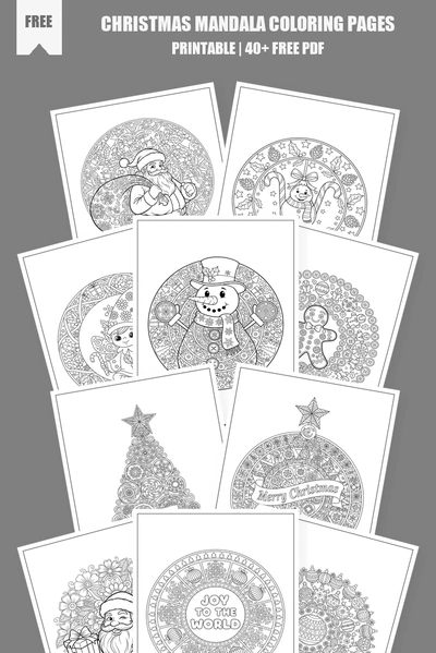 Coloring Pages PDF Pack Cover