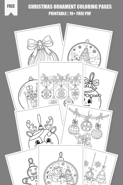 Coloring Pages PDF Pack Cover