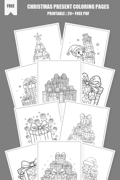 Coloring Pages PDF Pack Cover