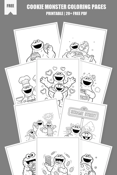 Coloring Pages PDF Pack Cover