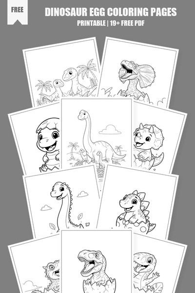 Coloring Pages PDF Pack Cover