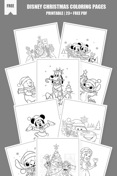 Coloring Pages PDF Pack Cover