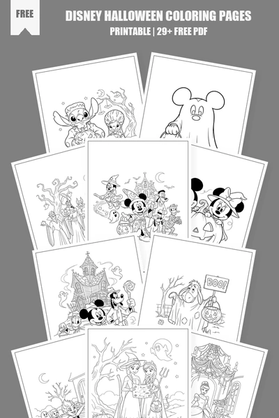 Coloring Pages PDF Pack Cover